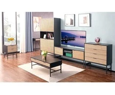 Home4you TV staliukas HELVE 150x40xH60cm Melaminas