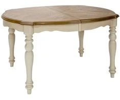 Home4You Valgomojo stalas LILY, 106,5x137-182x76