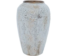 Vaza „TITAN STONE“, D17 x H29 cm, smėlio spalvos