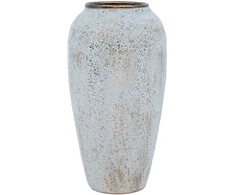 Vaza „TITAN STONE“, D17xH33 cm, smėlio spalvos