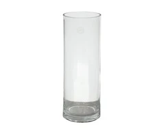 Home4You Vaza IN HOME D18xH50 cm, skaidrus stiklas