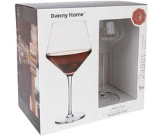 Home4You Vyno taurės CRYSTAL 2vnt 700ml "Burgundy"