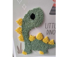 Sienų meno kūrinys WALLY 30x40cm, dinozauras