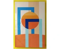 ART Sienų piešinys WALLY 80x120cm, abstraktus dieninis, akrilas