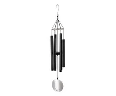 Home4You Vėjo varpeliai NATURE'S MELODY H80 cm, juoda