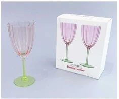 Vyno taurės TULIP 2 vnt., aukštis 21,4 cm