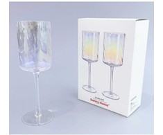 Home4You Vyno taurės DOLCE 2 vnt., aukštis 23,3 cm, skaidrios
