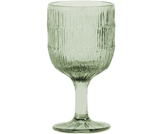 Vyno taurė „GIO BELLA“, aukštis 16 cm, žalia