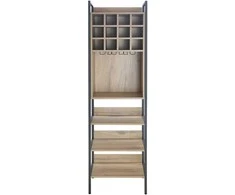 Vyno lentyna HANNES 52x40xH180cm Rustic melaminas