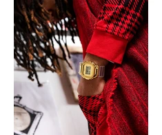 Laikrodis Casio G-SHOCK GM-5600SG-9ER SKELETON GOLD SERIES