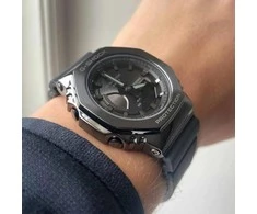 Laikrodis Casio G-shock Original GM-S2100B-8AER Dengtas metalu