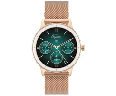Garett išmanusis laikrodis su lietuvišku meniu Grace Rose Gold Mesh Stee