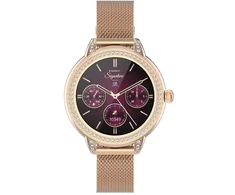 Garett išmanusis laikrodis su lietuvišku meniu Stella Rose Gold Mesh Steel