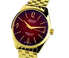 Laikrodis Atlantic Worldmaster Art Deco Automatic 51752.45.99GM