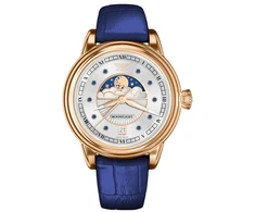 Laikrodis AVIATOR Douglas Moonflight Gemstone Edition Mėlyna Sapphire V.1.33.2.416.4