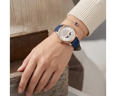 Laikrodis AVIATOR Douglas Moonflight Gemstone Edition Mėlyna Sapphire V.1.33.2.416.4