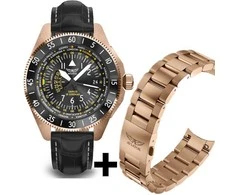 Laikrodis Aviator GMT Darius ir Girėnas. Skrydis per Atlantą V.1.37.2.292.5.4