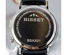 Laikrodis BISSET Queen Ice BSAX01Q LS BK BK (Ekspozicinė prekė)