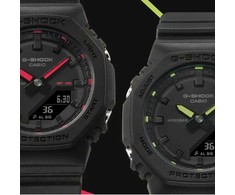 Laikrodis Stabilus Casio G-shock analoginis-skaitmeninis moteriškas GMA-P2100SA-1A1ER