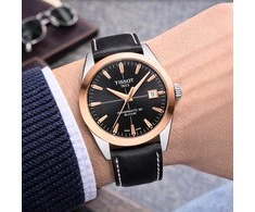 Laikrodis Tissot T-Gold Glendora Powermatic 80 Silicium 18K Gold T927.407.46.051.00