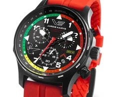 Laikrodis Vostok-Europe „Pilot Jurgis Kairys. Unlimited Aerobatic“ - Limituota serija - VK68-592C775BR-SL