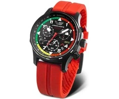 Laikrodis Vostok-Europe „Pilot Jurgis Kairys. Unlimited Aerobatic“ - Limituota serija - VK68-592C775SLRE-SLBK