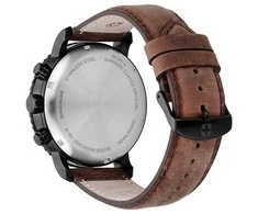 Laikrodis WENGER ROADSTER Juodas NIGHT CHRONO 01.1843.107