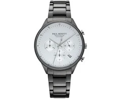 Laikrodis Paul Hewitt Solar Chrono Gun Metal Baltas PH-W-0298