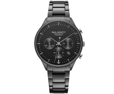 Laikrodis Paul Hewitt Solar Chrono Gun Metal Juodas PH-W-0297