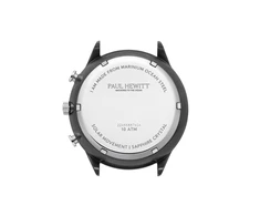 Laikrodis Paul Hewitt Solar Chrono Gun Metal Juodas PH-W-0297