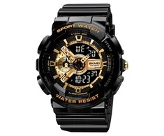 Laikrodis SKMEI 1688 BK GD Juodas Gold