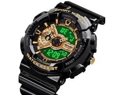 Laikrodis SKMEI 1688 BK GD Juodas Gold
