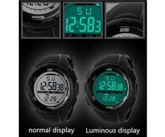 Laikrodis SKMEI DG1025 Gent Size Juodas