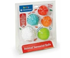 Clementoni Baby minkšti kamuoliukai "Sensorial Balls"