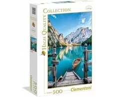 Clementoni dėlionė "Braies Lake" 500pcs