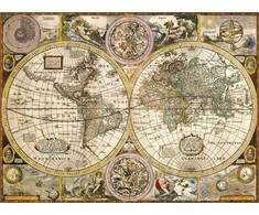 Clementoni dėlionė "Old Map" 3000pcs