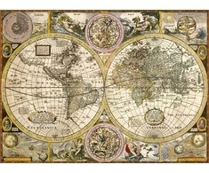 Clementoni dėlionė "Old Map" 3000pcs