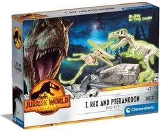 Clementoni Jurassic World T. Rex ir Pteranodonas