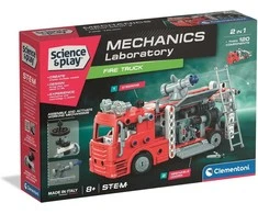 Clementoni Mechanics Fire Truck STEM konstruktorius