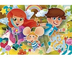 Clementoni Supercolor Floor dėlionė "Topo Gigio" 40 pcs