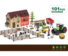 Fermos žaidimų rinkinys su traktoriumi – 101 dalis