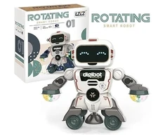 Interaktyvus šokantis robotas su šviesomis ir muzika