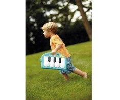 Kūdikių žaidimų kilimėlis su pianinu ir žaislais