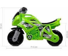 Užsėdamas-paspiriamas motociklas "TechnoK"