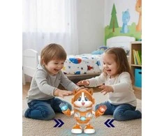 Muzikinis šokantis kosmonautas šuniukas, 20 cm
