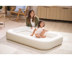 Pripučiama vaikiška kelioninė lova INTEX Kidz Travel Bed Set su rankine pompa, 168×107×25 cm