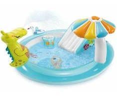 Pripučiamas baseinas (žaidimų aikštelė) INTEX Gator Play Center (2.01m x 1.70m x 0.84m)