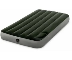 Pripučiamas čiužinys Intex Twin Dura-Beam Downy su integruota kojine pompa 99×191×25 cm