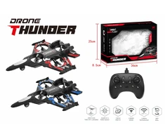 RC dronas „Thunder“ iš putplasčio su pulteliu, 2.4 GHz