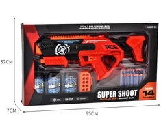 Žaislinis šautuvas su minkštais šoviniais „Super Shoot“